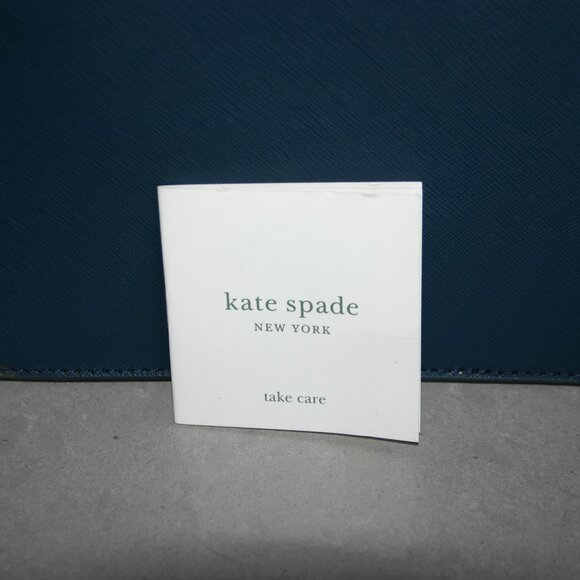 Kate Spade leather shoulder bag, dark blue/lavender/white - Picture 6 of 8